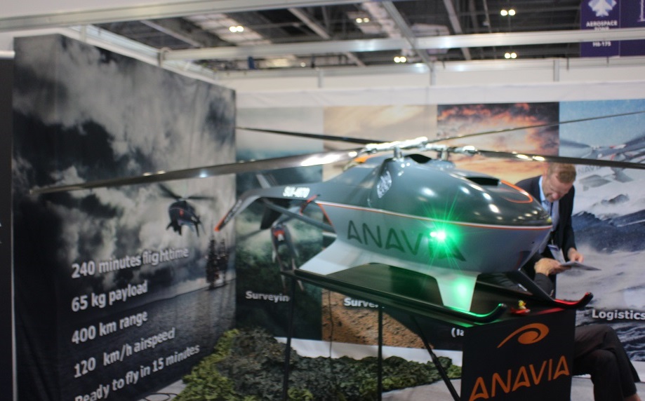 Anavia 展示 HT-100 VTOL 无人机